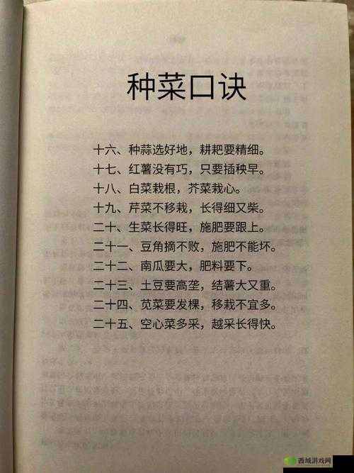 京门风月种菜指南:轻松收获资源的秘诀