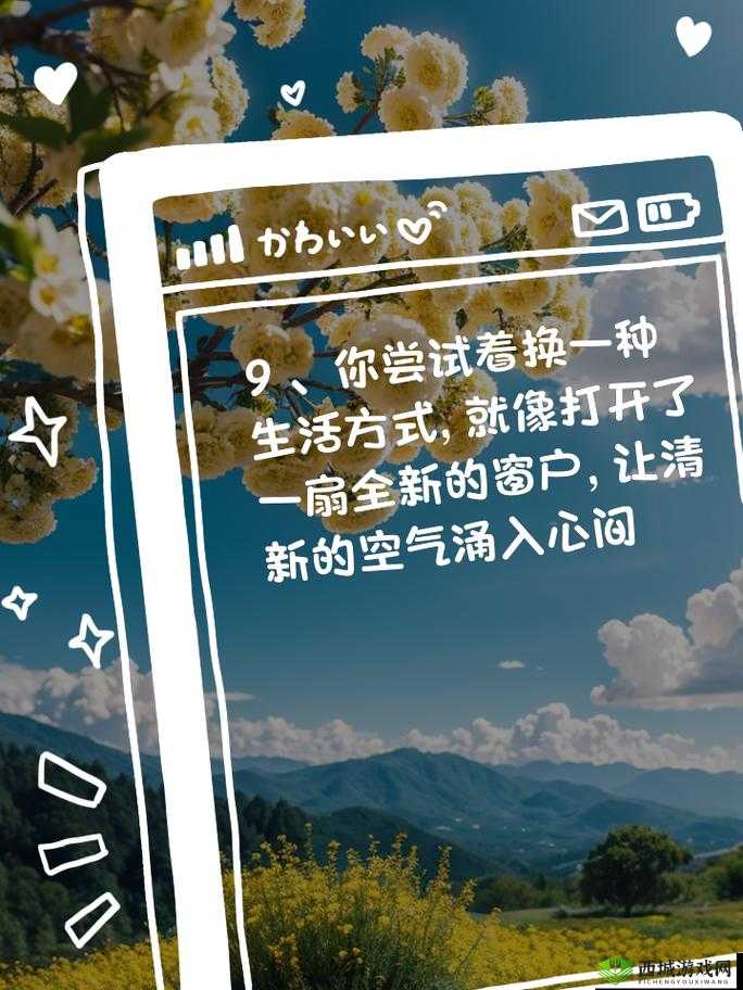 乖我们换个姿态:开启全新生活方式的勇敢尝试